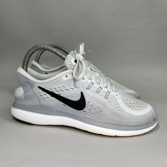Nike Flex 2017 Run Running Shoes Women's Size 6.5 Grey Athletic Training Sneaker - Picture 1 of 12